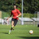 Trening Korony Kielce / Wiktor Taszłow / Radio Kielce