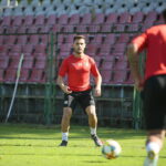 Trening Korony Kielce / Wiktor Taszłow / Radio Kielce