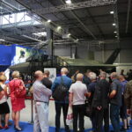 Model samolotu F-35 Lightning II zaprezentowany na 27. Międzynarodowym Salonie Przemysłu Zbrojeniowego / Wiktor Taszłow / Radio Kielce