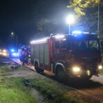 28.09.2019. Płucki. Pożar kotłowni / Wiktor Taszłow / Radio Kielce