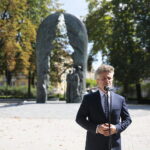 04.09.2019. Kielce. Otwarcie wystawy „… Będzie wielka albo nie będzie jej wcale”. Na zdjęciu: Krzysztof Słoń - senator / Wiktor Taszłow / Radio Kielce