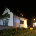 28.09.2019. Płucki. Pożar kotłowni / Wiktor Taszłow / Radio Kielce