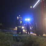 28.09.2019. Płucki. Pożar kotłowni / Wiktor Taszłow / Radio Kielce