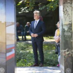 04.09.2019. Kielce. Otwarcie wystawy „… Będzie wielka albo nie będzie jej wcale”. Na zdjęciu: Krzysztof Słoń - senator / Wiktor Taszłow / Radio Kielce