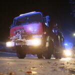 28.09.2019. Płucki. Pożar kotłowni / Wiktor Taszłow / Radio Kielce