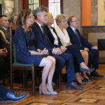 05.09.2019. Kielce. Wojewoda świętokrzyski przyznała nagrody "Czyste Serca". Na zdjęciu od lewej: Agata Wojtyszek - wojewoda świętokrzyski, Krzysztof Słoń – senator, Renata Janik - wicemarszałek Województwa Świętokrzyskiego, Barbara Goszczyńska - prorektor PŚk, Andrzej Michalski - dyrektor PFRON / Wiktor Taszłow / Radio Kielce