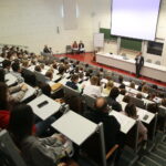 Kielce. 30.09.2019. UJK oficjalnie wita studentów spoza Polski. Przemawia Jacek Semaniak - rektor / Wiktor Taszłow / Radio Kielce