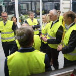 06.09.2019. Starachowice. Jarosław Gowin odwiedził firmę MAN Bus&Truck. / Wiktor Taszłow / Radio Kielce