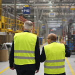 06.09.2019. Starachowice. Jarosław Gowin odwiedził firmę MAN Bus&Truck. / Wiktor Taszłow / Radio Kielce