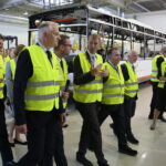 06.09.2019. Starachowice. Jarosław Gowin odwiedził firmę MAN Bus&Truck. / Wiktor Taszłow / Radio Kielce