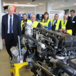 06.09.2019. Starachowice. Jarosław Gowin odwiedził firmę MAN Bus&Truck. / Wiktor Taszłow / Radio Kielce