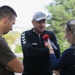 07.09.2019. Kielce. Zjazd tyrolką osób niepełnosprawnych / Wiktor Taszłow / Radio Kielce