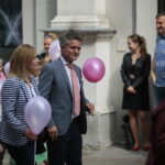 07.09.2019. Kielce. Marsz Życia i Nadziei. Na zdjęciu: Krzysztof Słoń - senator / Wiktor Taszłow / Radio Kielce