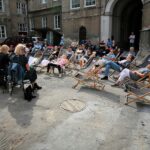 07.09.2019. Kielce. Narodowe Czytanie 2019 zorganizowane przez Teatr im. Stefana Żeromskiego / Wiktor Taszłow / Radio Kielce