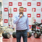 07.09.2019. Kielce. Prezentacja drużyn przed European Rover Challenge 2019. Na zdjęciu: Bogdan Wenta - prezydent Kielc / Wiktor Taszłow / Radio Kielce