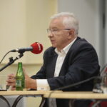 08.09.2019. Kielce. Studio polityczne Radia Kielce. Na zdjęciu: Krzysztof Lipiec - PiS / Wiktor Taszłow / Radio Kielce