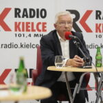 08.09.2019. Kielce. Studio polityczne Radia Kielce. Na zdjęciu: Krzysztof Lipiec - PiS / Wiktor Taszłow / Radio Kielce