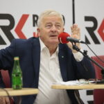 08.09.2019. Kielce. Studio polityczne Radia Kielce. Na zdjęciu: Czesław Siekierski - PSL KP / Wiktor Taszłow / Radio Kielce