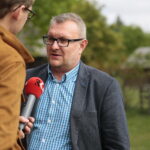 08.09.2019. Tokarnia. Święto Chleba. Mariusz Masny, dyrektor Muzeum Wsi Kieleckiej / Wiktor Taszłow / Radio Kielce