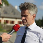08.09.2019. Tokarnia. Święto Chleba. Krzysztof Słoń - senator RP / Wiktor Taszłow / Radio Kielce