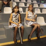 08.09.2019. Chęciny. 28. Festiwal Kultury Żydowskiej. Skrzypaczki Anna Wieleńska i Martyna Długosz / Wiktor Taszłow / Radio Kielce