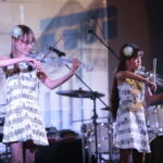 08.09.2019. Chęciny. 28. Festiwal Kultury Żydowskiej. Występ skrzypaczek Anny Wieleńskiej i Martyny Długosz / Wiktor Taszłow / Radio Kielce