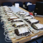 Akcja honorowego oddawania krwi w CPDMZ / Wiktor Taszłow / Radio Kielce