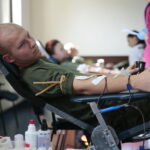 Akcja honorowego oddawania krwi w CPDMZ / Wiktor Taszłow / Radio Kielce