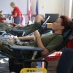 Akcja honorowego oddawania krwi w CPDMZ / Wiktor Taszłow / Radio Kielce