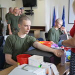 Akcja honorowego oddawania krwi w CPDMZ / Wiktor Taszłow / Radio Kielce