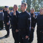 Kielce. 12.09.2019. Wręczenie medali i odznaczeń zasłużonym policjantom oraz ślubowanie nowo przyjętych funkcjonariuszy. / Wiktor Taszłow / Radio Kielce