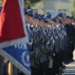 Kielce. 12.09.2019. Wręczenie medali i odznaczeń zasłużonym policjantom oraz ślubowanie nowo przyjętych funkcjonariuszy. / Wiktor Taszłow / Radio Kielce