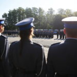 Kielce. 12.09.2019. Wręczenie medali i odznaczeń zasłużonym policjantom oraz ślubowanie nowo przyjętych funkcjonariuszy. / Wiktor Taszłow / Radio Kielce