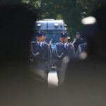 Kielce. 12.09.2019. Wręczenie medali i odznaczeń zasłużonym policjantom oraz ślubowanie nowo przyjętych funkcjonariuszy. / Wiktor Taszłow / Radio Kielce