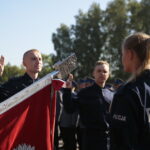 Kielce. 12.09.2019. Wręczenie medali i odznaczeń zasłużonym policjantom oraz ślubowanie nowo przyjętych funkcjonariuszy. / Wiktor Taszłow / Radio Kielce