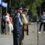 Kielce. 12.09.2019. Wręczenie medali i odznaczeń zasłużonym policjantom oraz ślubowanie nowo przyjętych funkcjonariuszy. / Wiktor Taszłow / Radio Kielce