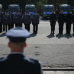 Kielce. 12.09.2019. Wręczenie medali i odznaczeń zasłużonym policjantom oraz ślubowanie nowo przyjętych funkcjonariuszy. / Wiktor Taszłow / Radio Kielce