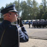 Kielce. 12.09.2019. Wręczenie medali i odznaczeń zasłużonym policjantom oraz ślubowanie nowo przyjętych funkcjonariuszy. / Wiktor Taszłow / Radio Kielce