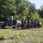 Kielce. 12.09.2019. Szkolenie TVP na strzelnicy / Wiktor Taszłow / Radio Kielce