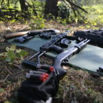 Kielce. 12.09.2019. Szkolenie TVP na strzelnicy / Wiktor Taszłow / Radio Kielce