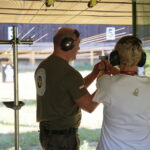 Kielce. 12.09.2019. Szkolenie TVP na strzelnicy / Wiktor Taszłow / Radio Kielce