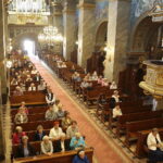 Kielce. 13.09.2019. Msza św. w drugą rocznicę śmierci biskupa kieleckiego Kazimierza Ryczana / Wiktor Taszłow / Radio Kielce