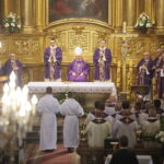 Kielce. 13.09.2019. Msza św. w drugą rocznicę śmierci biskupa kieleckiego Kazimierza Ryczana / Wiktor Taszłow / Radio Kielce