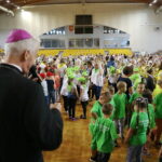 Kielce. 13.09.2019. Wielkie spotkanie pierwszaków w Hali Legionów / Wiktor Taszłow / Radio Kielce