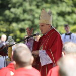 14.09.2019. Święty Krzyż. Główne uroczystości odpustowe. Na zdjęciu biskup Krzysztof Nitkiewicz / Wiktor Taszłow / Radio Kielce