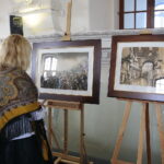 Chmielnik. 14.09.2019. Wernisaż wystawy Bartłomieja Michałowskiego "Sztetł. Zaginione w czasie" / Wiktor Taszłow / Radio Kielce