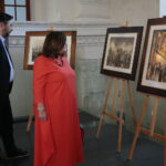 Chmielnik. 14.09.2019. Wernisaż wystawy Bartłomieja Michałowskiego "Sztetł. Zaginione w czasie" / Wiktor Taszłow / Radio Kielce