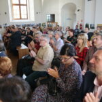 Chmielnik. 14.09.2019. Wernisaż wystawy Bartłomieja Michałowskiego "Sztetł. Zaginione w czasie" / Wiktor Taszłow / Radio Kielce