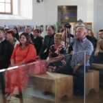 Chmielnik. 14.09.2019. Wernisaż wystawy Bartłomieja Michałowskiego "Sztetł. Zaginione w czasie" / Wiktor Taszłow / Radio Kielce