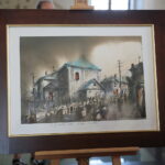 Chmielnik. 14.09.2019. Wernisaż wystawy Bartłomieja Michałowskiego "Sztetł. Zaginione w czasie" / Wiktor Taszłow / Radio Kielce